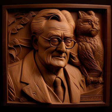 3D model Mr Potter This Wonderful Life Lionel Barrymore (STL)